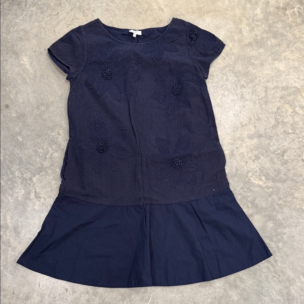 Crown & Ivy Navy Floral  Dress - Women - ads